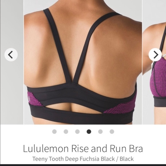 Lululemon Rise and Run Bra size 8 - Picture 7 of 9